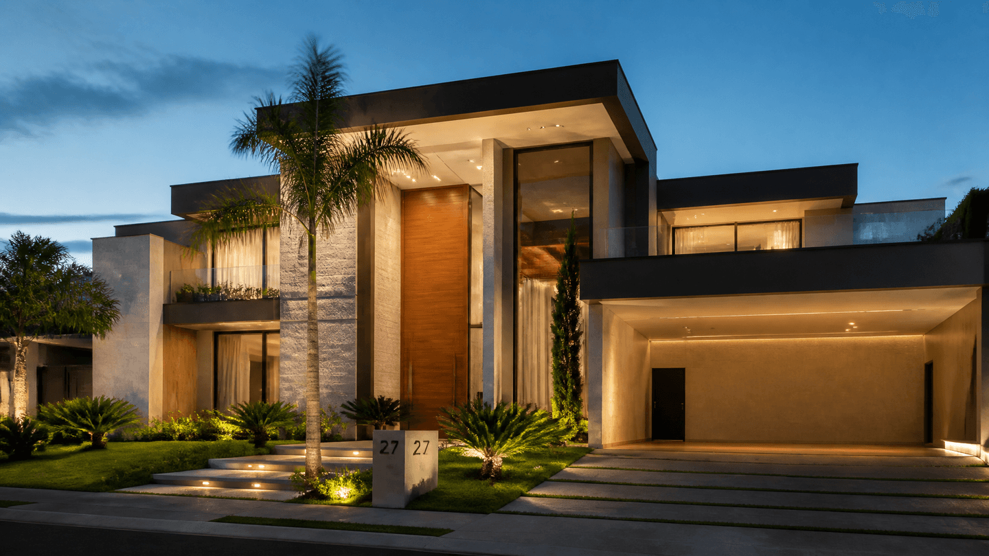 Elegância contemporânea com privacidade, amplitude e lazer exclusivo
